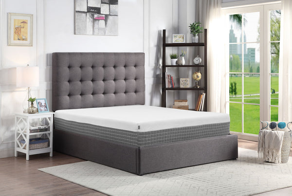12" Recharge Hybrid Cooling Hypergel Quick Response Foam & Coil Mattress - Breksta Mattress
