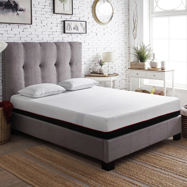 10" Regen Cooling Copper Infused Memory Foam Mattress - Breksta Mattress