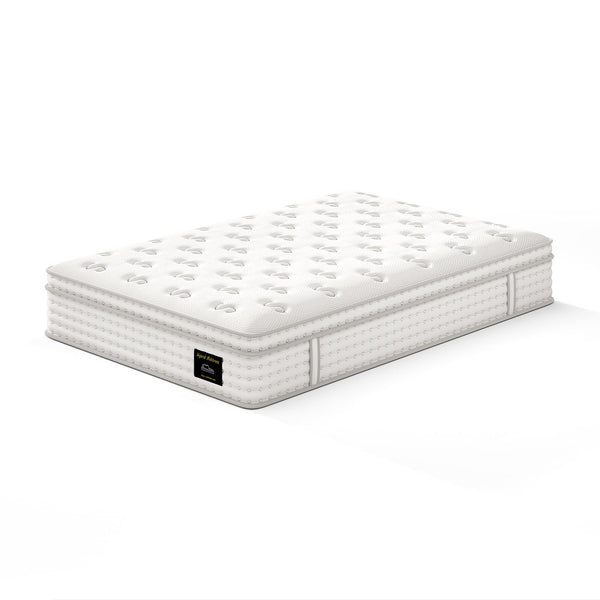 12'' Hybrid Mattress, Memory Foam & Pocket Springs For Pressure Relief